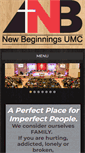 Mobile Screenshot of newbeginningsumc.org